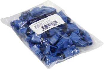 Колпачок изолирующий 5bites <US016-50BL> RJ-45 (упаковка - 50 шт, синий)