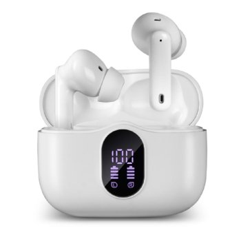 Наушники с микрофоном SVEN E-310B, белый (Bluetooth, TWS, ANC, ENC, APP)