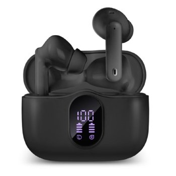 Наушники с микрофоном SVEN E-315B, черный (Bluetooth, TWS, ANC, ENC, APP)