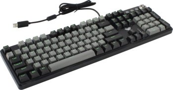 Клавиатура AULA Wind <F2088 PRO Black/Gray> <USB>, подсветка клавиш