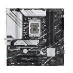 Материнская плата ASUS PRIME B760M-A WIFI D4 (Socket 1700, mATX, 4xDDR4(128GB), DP/2xHDMI 2.1, 3xPCIe 4.0x16, 1xLAN (2.5GbE), Wi-Fi, BT, 4xSATA 6Gb/s,