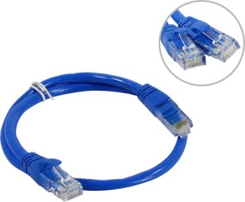 Кабель UTP ExeGate <UTP-RJ45-RJ45-C6-0.5M-BL> Patch Cord UTP кат.6, 0.5м,синий <EX282024RUS>