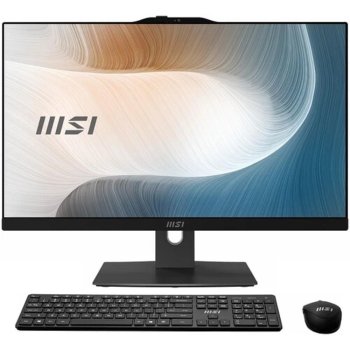 Моноблок MSI Modern AM242P 1M-1032XRU [9S6-AE0721-1477] Black 23.8" {Full HD Core 3 100U/8Gb/SSD512Gb Graphics/noOS/kb/m}