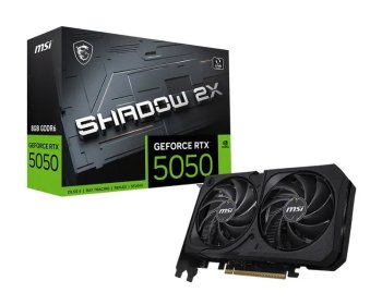 Видеокарта MSI GeForce RTX 5050 8G SHADOW 2X