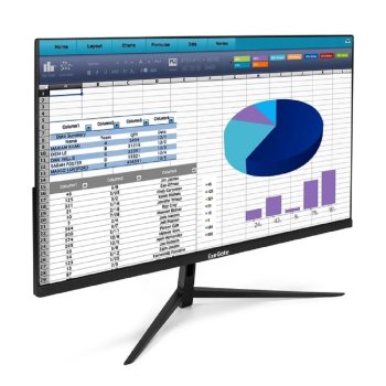 Монитор с аудио 23.8" 100 Гц ExeGate ProSmart EH2407A (IPS LED Grade A+, FHD, 1920x1080@100Гц, 16:9, 250cd/m2, 1000:1, 178°/178°, 3-5ms, audio-out, Sp