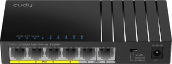 Коммутатор Cudy FS106P 6-Port 10/100M PoE+ 36W