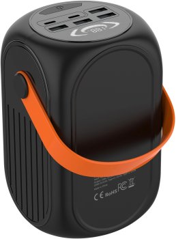 Портативный аккумулятор Cactus CS-PBFSUD-60000 60000mAh 80W 4.5A черный