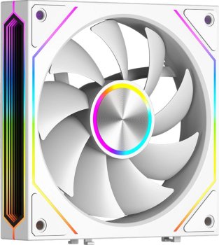 Вентилятор для корпуса PcCooler F3 X120 WH ARGB 120х120x25 белый 4-pin (F3X120-WHAC012-GL) Ret