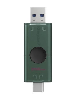 Накопитель USB Kingston 256 ГБ , зеленый, черный