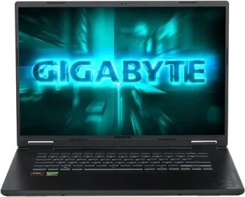 Ноутбук Gigabyte 16", AMD Ryzen 7 260, RAM 16 ГБ, SSD, NVIDIA GeForce RTX 5060 для ноутбуков (8 Гб), Без системы, черный, Русская раскладка