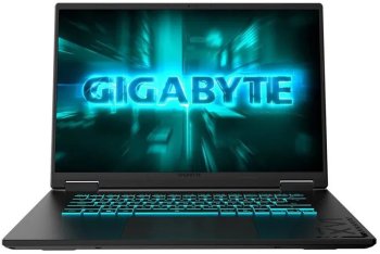 Ноутбук Gigabyte Gaming A16 GA6H 16", Intel Core i7-13620H, RAM 16 ГБ, SSD, NVIDIA GeForce RTX 5050 для ноутбуков (8 Гб), Без системы, черный,