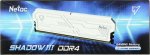 Оперативная память DDR4 DIMM 16Gb PC25600, 3200Mhz, Netac Shadow III, NTSHD4P32SP-16W, CL16 с рад