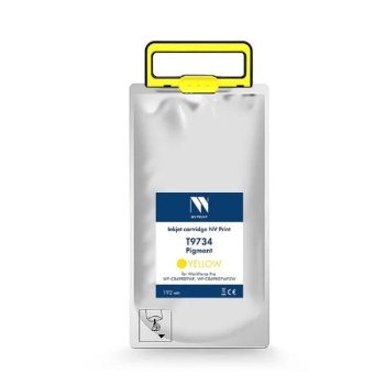 Картридж NV Print T9734 (NV-C13T973400) Yellow для Epson WorkForce Pro WF-C869RDTWF (RIPS), WF-C869RDTWFSW (22 000 стр)