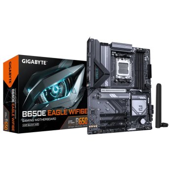Материнская плата Gigabyte B650E EAGLE WF6E Socket AM5 AMD B650 4xDDR5 ATX AC`97 8ch(7.1) GbLAN RAID+HDMI+DP