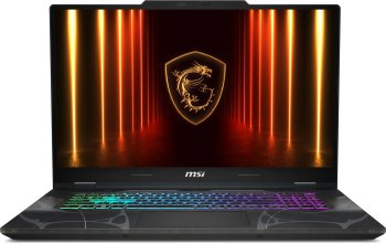Ноутбук MSI Cyborg 17 B13WFKG-213XRU i5 13420H/16Gb/SSD1Tb/RTX 5060 8Gb/17.3"/IPS/FHD/DOS/черный