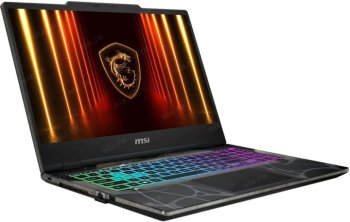Ноутбук MSI Cyborg 15 B13WFKG-694XRU i5 13420H/16Gb/SSD1Tb/RTX 5060 8Gb/15.6"/IPS/FHD/DOS/черный