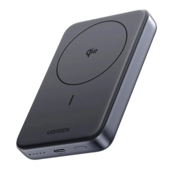 Портативный аккумулятор Ugreen , 10000 мАч, 30 Вт, серый, 45763_