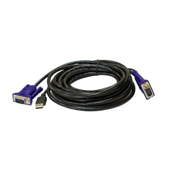 Кабель для KVM ORIGO OKVMCU5/A1A KVM-кабель с разъемами VGA и USB, 5 м
