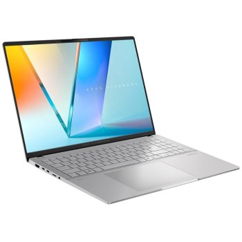 Ноутбук Asus Vivobook S 16 M5606KA-RI035 [90NB1593-M00160] Cool Silver 16" {3K/OLED Ryzen AI 7 350/24GB/SSD1TB/AMD Radeon/Backlit/DOS}