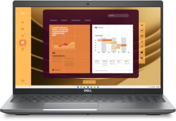 Ноутбук Dell Latitude 5550 Core i7 1355U 8Gb SSD512Gb Intel Iris Xe graphics 15.6" IPS FHD (1920x1080) Linux grey WiFi BT Cam (5550-7855)