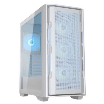 Корпус Cougar Uniface X RGB V2 White, 4x140mm ARGB PWM Fan, ARGB PWM Fan Hub, без БП, E-ATX