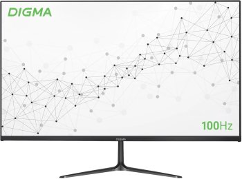 Монитор 27" Digma Progress 27P302F IPS 1920x1080, 100 Гц, 5 мс, 16:9, 250 кд/м², HDMI 1.4, VGA, FreeSync, черный
