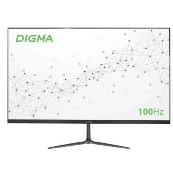 Монитор 23.8" Digma Progress 24P302F IPS 1920x1080, 100 Гц, 5 мс, 16:9, 250 кд/м², HDMI 1.4, VGA, 3.5 Jack, FreeSync, черный