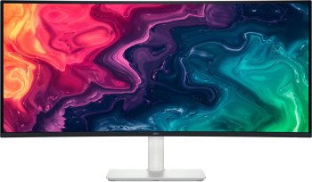 Монитор Dell 34" S3425DW Curved S/BK(VA;21:9;3440x1440x120Hz;300cd/m2;3000:1;1ms;1,07bill;178/178;2xHDMI2.2;2xUSB-C,2xUSB;Spk 10W;HAS;Tilt;Swiv;VESA)