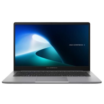 Ноутбук Asus ExpertBook EAsus P1403CVA-S60770 [90NX0871-M00W00] Misty Grey 14"/FHD/WV/300N/i7-13620H/16GB/SSD1TB/Intel UHD/FingerPrint/DOS}