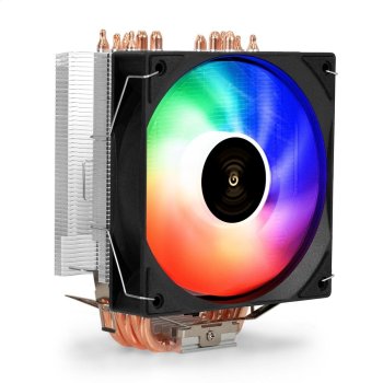 Вентилятор ExeGate Wizard EXX600-PWM.FRGB (Al+Cu, 6 тепл.трубки, LGA775/1150/1151/1155/1156/1200/1700/1851/AM2/AM2+/AM3/AM3+/AM4/AM5/FM1/FM2/754/939/9