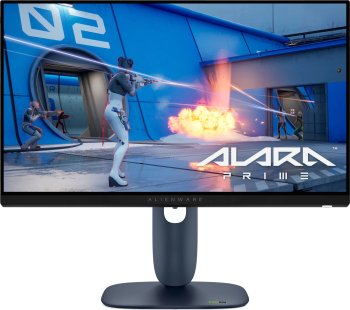 Монитор 24.5" Dell Alienware AW2525HM IPS 1920x1080, 320 Гц, 1 мс, 16:9, 400 кд/м², 2xHDMI 2.1, DP 1.4, USB Hub (2x USB), HDR10, FreeSync Premium, G-S