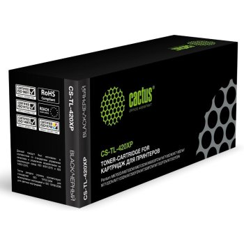 Картридж Cactus CS-TL-420XP TL-420XP черный (6000стр.) для Pantum M6700D/M6700DW/M6703DW/M6