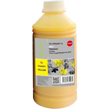 Чернила Cactus CS-I-PFI030Y-1L PFI-030 желтый 1000мл для Canon imagePROGRAF TA-20/30