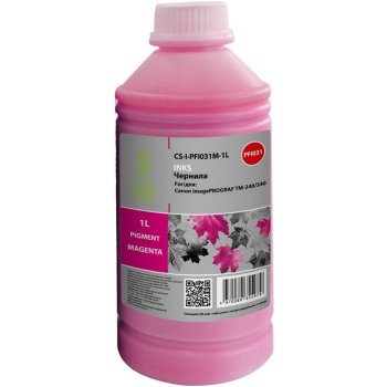 Чернила Cactus CS-I-PFI031M-1L PFI-031 пурпурный 1000мл для Canon imagePROGRAF TA-20/30