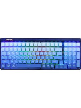 Клавиатура Redragon Garen Pro RU беспроводная механическая, русская раскладка, белая, синяя