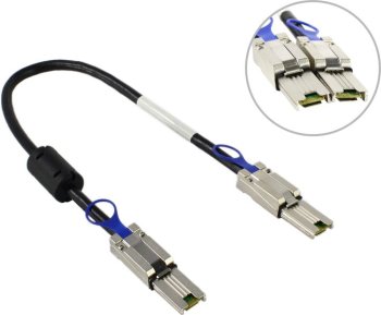 <9270CMSASCAB7-0030> Кабель  SFF-8088-->SFF-8088  0.5м