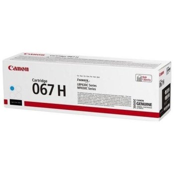 Картридж Canon Тонер-картридж/ CRG 067 H C Cyan for MF651Cw/MF655Cdw/MF657Cdw/LBP631Cw/LBP633Cdw