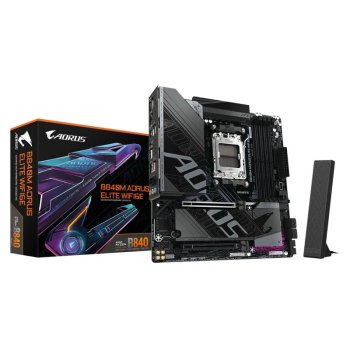 Материнская плата Gigabyte B840M AORUS ELITE WIFI6E, RTL