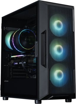 Корпус ZALMAN MidiTower I3 NEO ARGb V2 black (ATX, без БП, 2xUSB3.0, 4x120мм ARGb) (Zalman i3 NEO ARGb V2 Black)