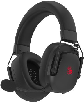 Наушники с микрофоном беспроводная A4Tech Bloody GR585 черный мониторные BT/Radio оголовье
