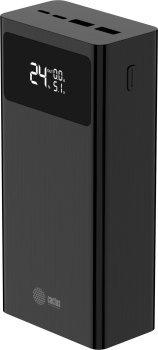 Портативный аккумулятор Cactus CS-PBFSKA-30000 30000mAh 22.5W 4.5A USB-A/USB-C черный