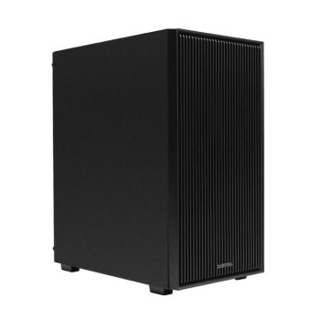 Корпус Miditower XASTRA A307M 2BK SI <A307M-2FC12BK-SI> MicroATX без БП