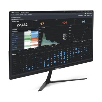 Монитор 27" ExeGate ProSmart EZ2700 (IPS LED Grade A+, FHD, 1920x1080@75Гц, 16:9, 250cd/m2, 1000:1, 178°/178°, 5ms, D-Sub, HDMI, Flicker-free, Low Blu