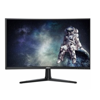 Монитор 27" Dahua DHI-LM27-E240C VA 1920x1080, 240 Гц, 1 мс, 16:9, 350 кд/м², HDMI 2.0, DP 1.4, 3.5 Jack, HDR10, изогнутый экран (1500R), черный