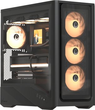 Корпус AeroCool/Formula Air Power G9 DUO черный без БП ATX 5x120mm 3x140mm 2xUSB3.0 1xUSB3.1 audio bott PSU