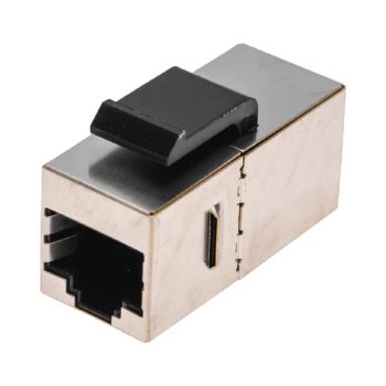 Модуль проходной RJ45 Rexant (02-0102) формата , Jack RJ-45(8P8C), FTP, CAT 5e PRO