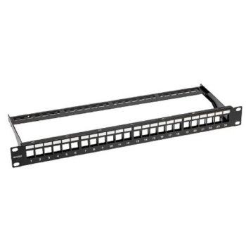 Rexant (02-0053) Панель коммутационная наборная 19", 1U, 24 порта, UTP