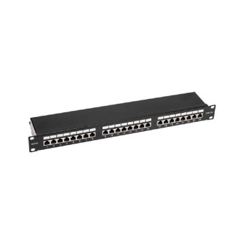Rexant (02-0041) Панель коммутационная 19", 1U, 24 порта, STP, RJ-45, CAT 5e PRO