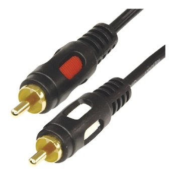 Кабель Rexant (17-0148) Шнур 2RCA Plug - 2RCA Plug 10М (GOLD)
