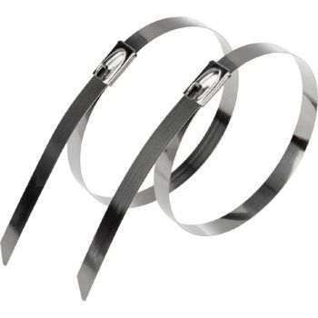 Стяжка Rexant (07-0368-100) кабельная стальная (304) 360x4,6мм (100 шт/уп)